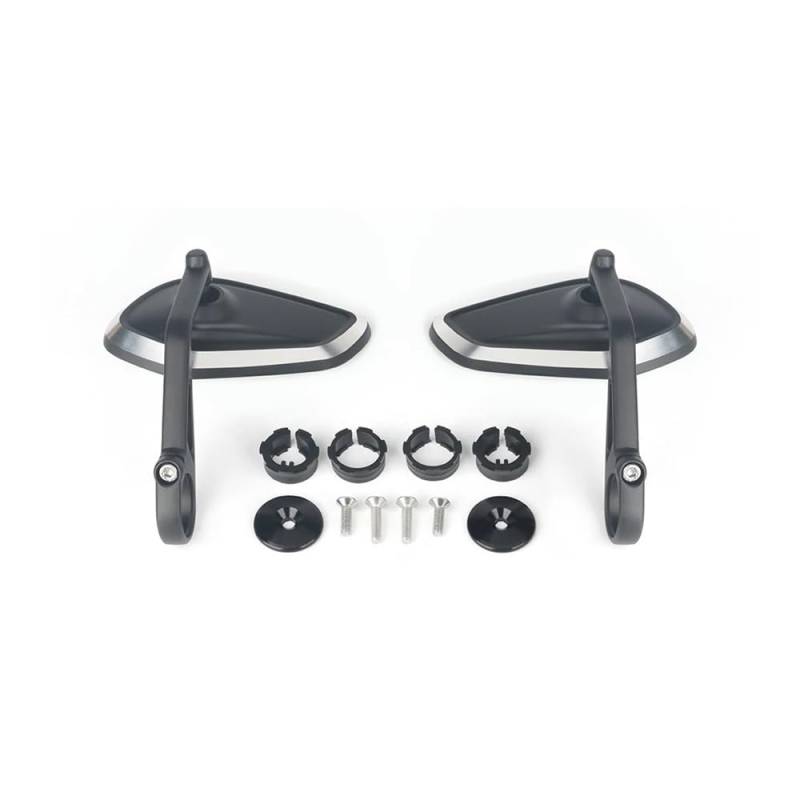 Motorrad rückspiegel Motorrad Lenker Rearview Außenspiegel Bar End Spiegel Kit Für Street Triple S 765 765RS 765R Bobber T120 Daytona 660 675 von QYDNCIOSW