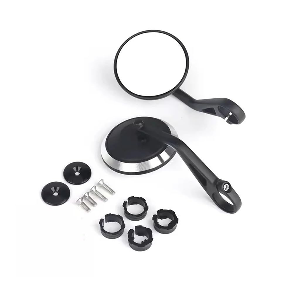 Motorrad rückspiegel Motorrad Lenker Rearview Außenspiegel Bar End Spiegel Kit Für Triple S 765 765RS 765R Bobber T120 Daytona 660 675 von QYDNCIOSW