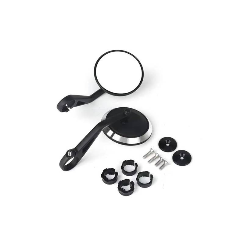 Motorrad rückspiegel Motorrad Lenker Rearview Außenspiegel Bar End Spiegel Kit Für Triple S 765 765RS 765R Bobber T120 Daytona 660 675 von QYDNCIOSW