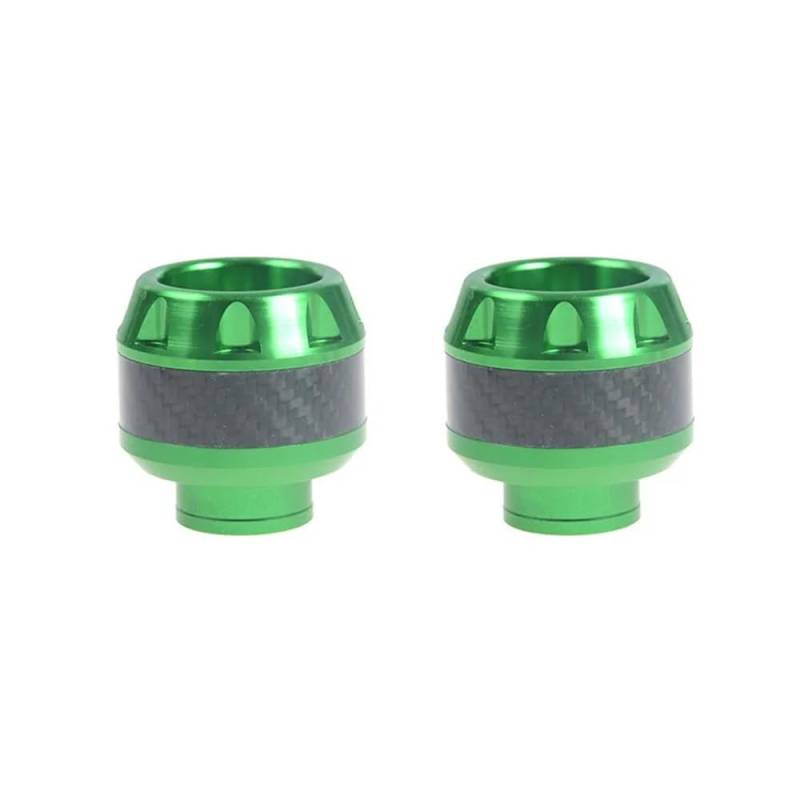 Radgabel Achsgleiter 2Pcs Motorrad Fallen Protektoren Sliders Motorrad Rad Reifen Moto Crash Sicherheit Explosion-Proof Front Gabel Cups von QYDNCIOSW