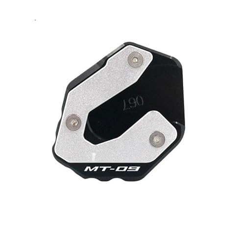 Seitenständer Platte Motorrad CNC Kickstand Fuß Seitenständer Verlängerung Pad Stützplatte Für MT-09 MT 09 MT09 Tracer XSR900 XSR 900 2014-2023 von QYDNCIOSW