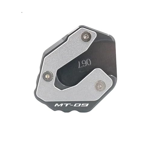 Seitenständer Platte Motorrad CNC Kickstand Fuß Seitenständer Verlängerung Pad Stützplatte Für MT-09 MT 09 MT09 Tracer XSR900 XSR 900 2014-2023 von QYDNCIOSW