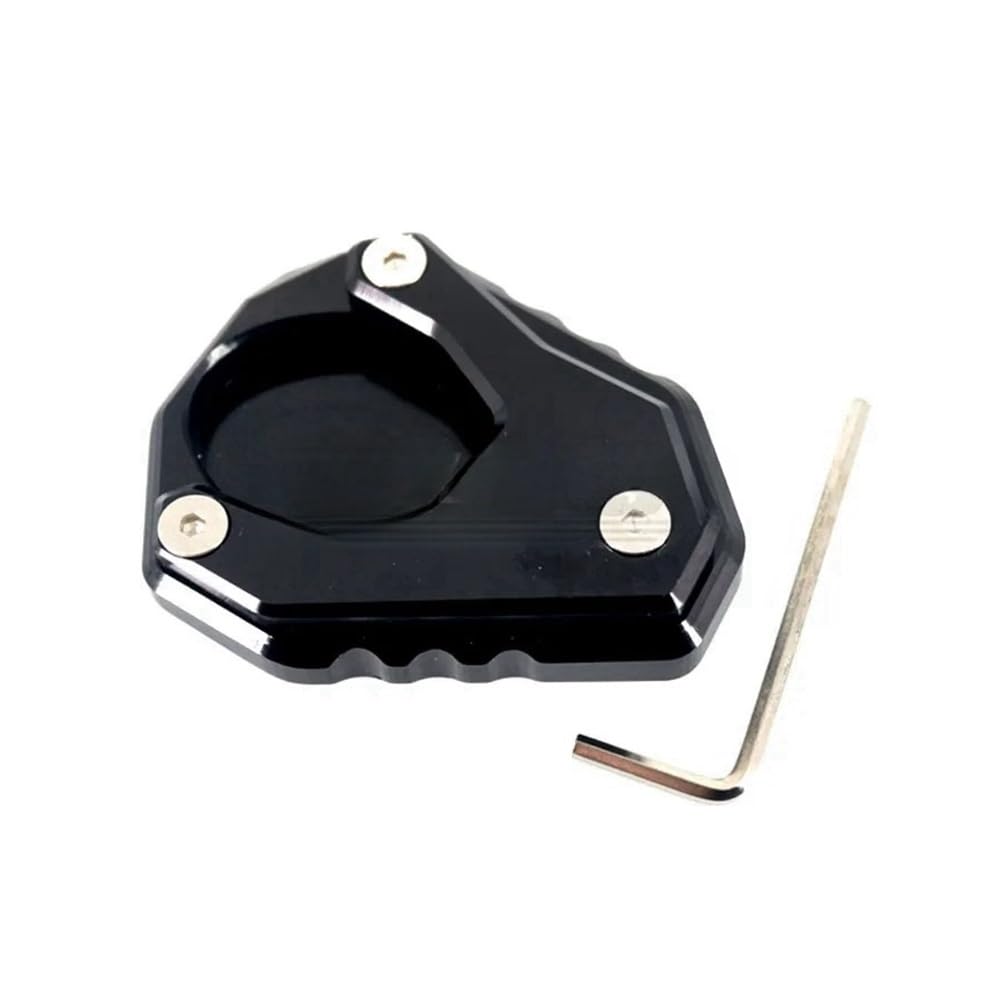 Seitenständer Platte Motorrad Kickstand Fuß Seitenständer Verlängerung Pad Stützplatte Vergrößern Ständer Fit Für Z500 NINJA500 Z 500 NI&NJA 500 2024 2025 von QYDNCIOSW