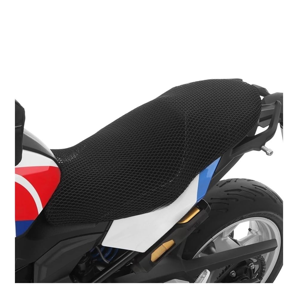 Sitzschutz Kissen Motorrad 3D Mesh Stoff Sitz Abdeckung Atmungsaktive Sitzbezüge Kissen Für B&M&W F900XR F900R F 900 XR F900 R von QYDNCIOSW