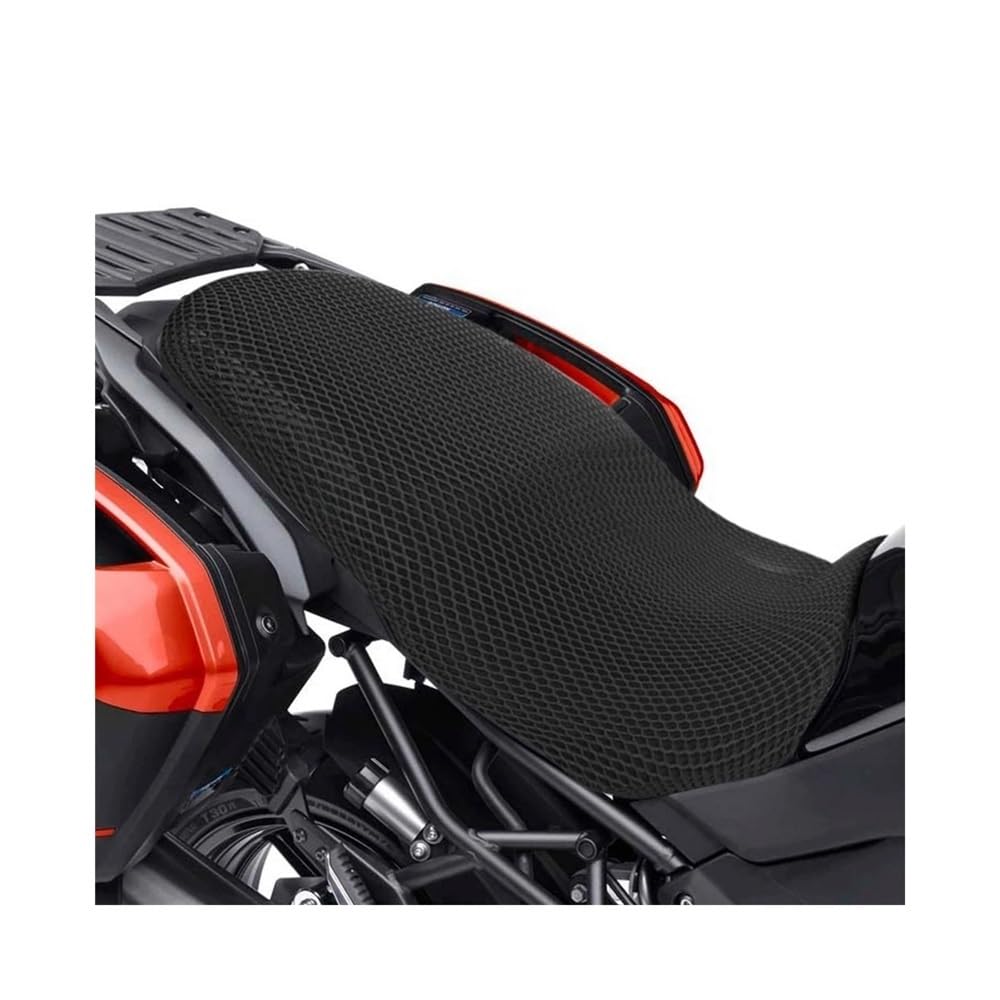 Sitzschutz Kissen Motorrad Anti-Rutsch 3D Mesh Stoff Sitzbezug Atmungsaktive wasserdichte Kissen Fit Für KA&WASAKI VE&RS&YS 1000 VE&RS&YS1000 ABS von QYDNCIOSW