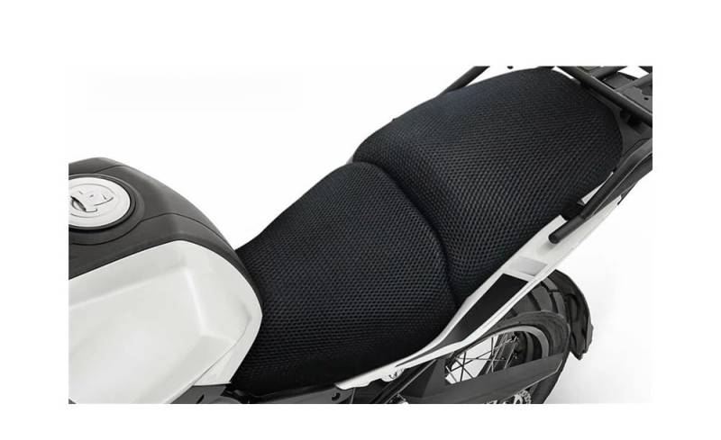 Sitzschutz Kissen Motorradzubehör 3D-Mesh-Stoff Sitzbezug Atmungsaktives Wasserdichtes Kissen Für Benelli TRK502X TRK 502 X TRK 502X von QYDNCIOSW