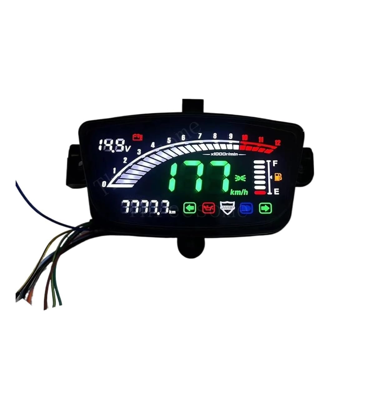 Tacho Motorrad-Tachometer Digitalanzeige Für YA&MAHA BWS 100 Yw100 Zuma YW50 BWS 50 02-05 Und 08-11 von QYDNCIOSW