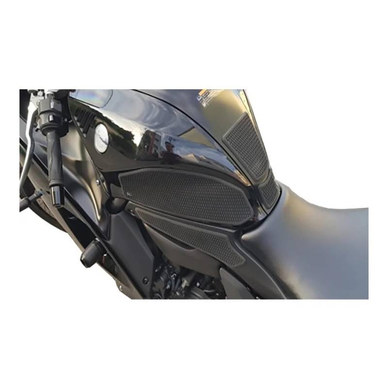 Traktionspad Motorrad Motorrad Kraftstoff Tank Für YA&MAHA YZF R7 YZF-R7 2021 2022 2023 2024 Motorrad Kraftstoff Tank Aufkleber Kraftstoff Tank Matte von QYDNCIOSW