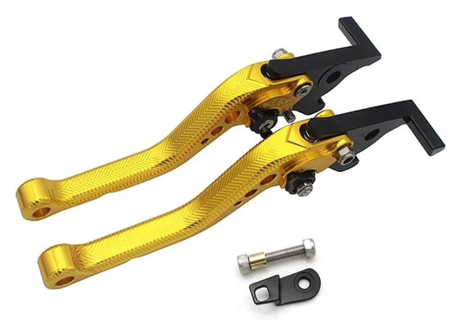 Bremsen Kupplung Stange Für NMAX 155 150 125 2015-2020 Parksperrenhebel 3D Shortable Motorradgriff Bremskupplungshebel Kupplungsbremsgriff(Gold) von QZQXEMEDQ