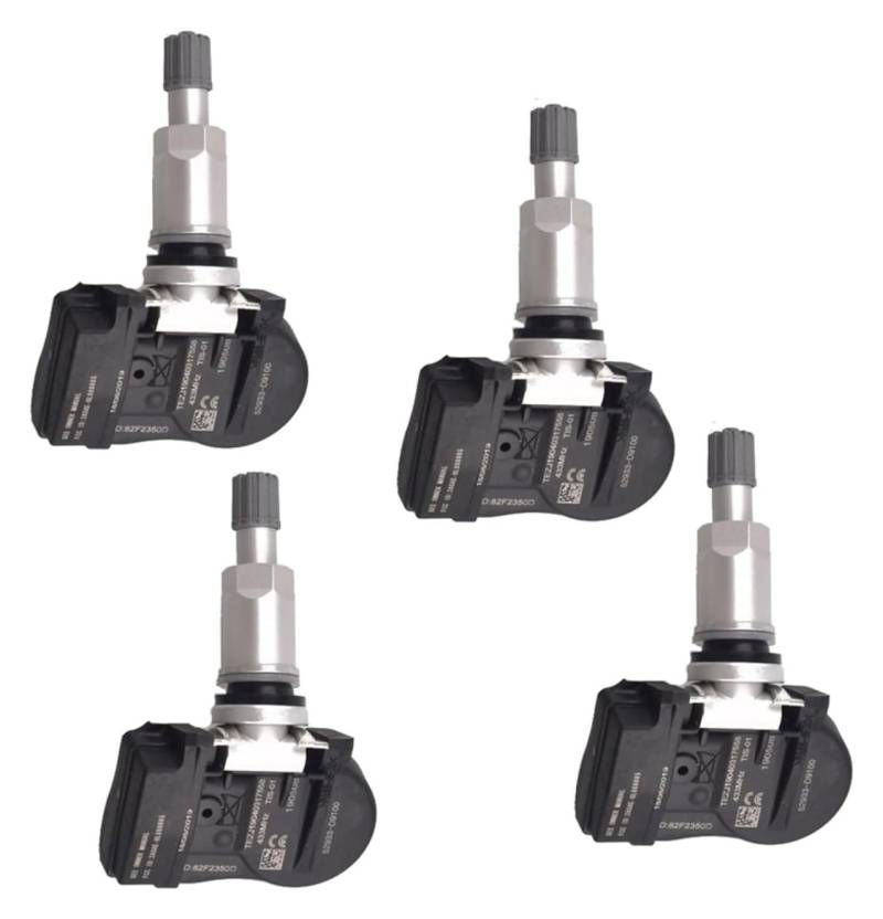 Reifensensor Für Hyundai Für Ioniq 2017 2018 2019 Auto Reifendruck Monitor Auto Reifendruck Sensor Reifendruck Monitor(4pcs) von QZQXEMEDQ