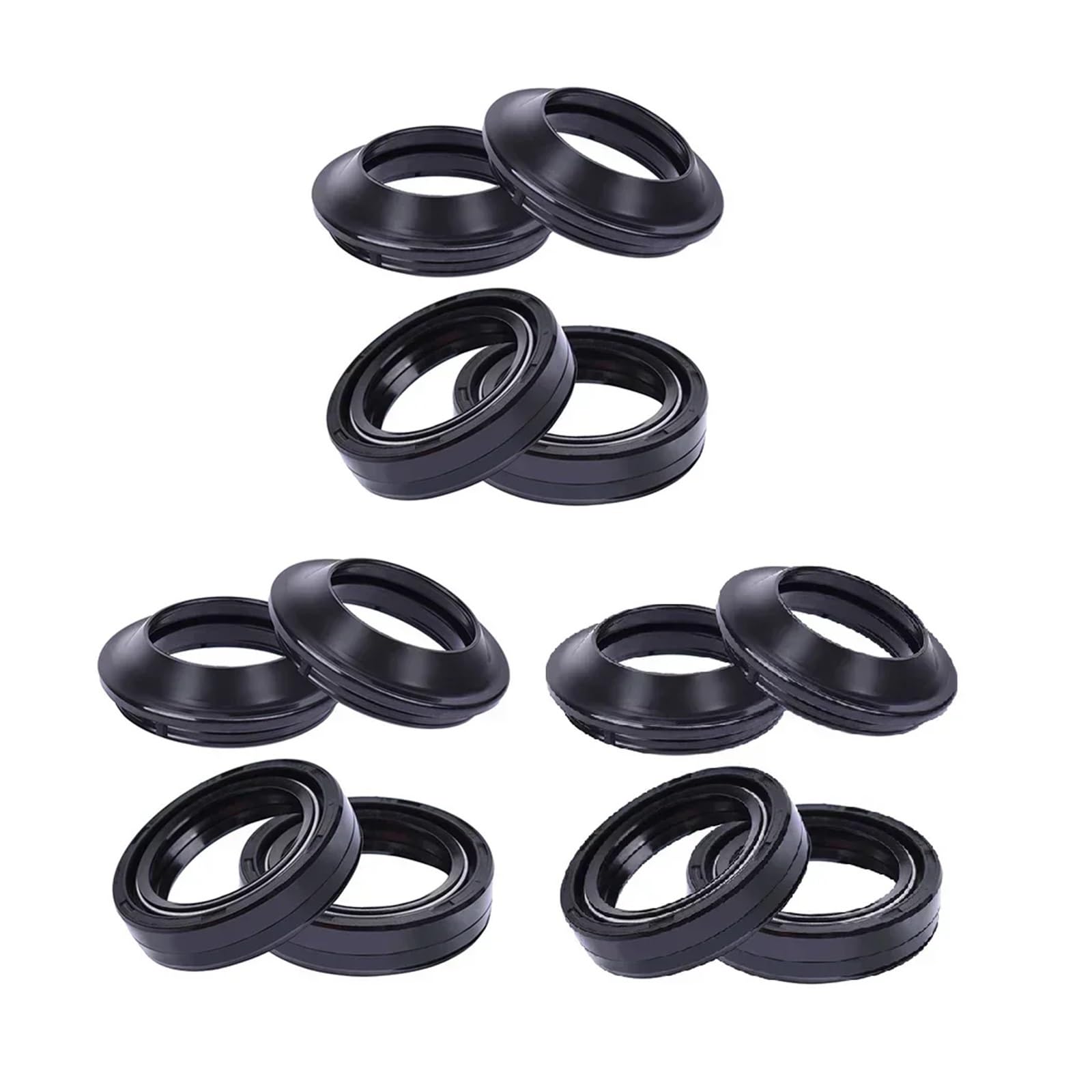 33x46x11 33 46 11 Gabel Staub & Öl Dichtung for KZ440 KZ440D KZ 440 KZ440B KZ440A KZ440D LTD Gürtel for ZING 125(6pcs seal 6pcs cover) von QZTOYS