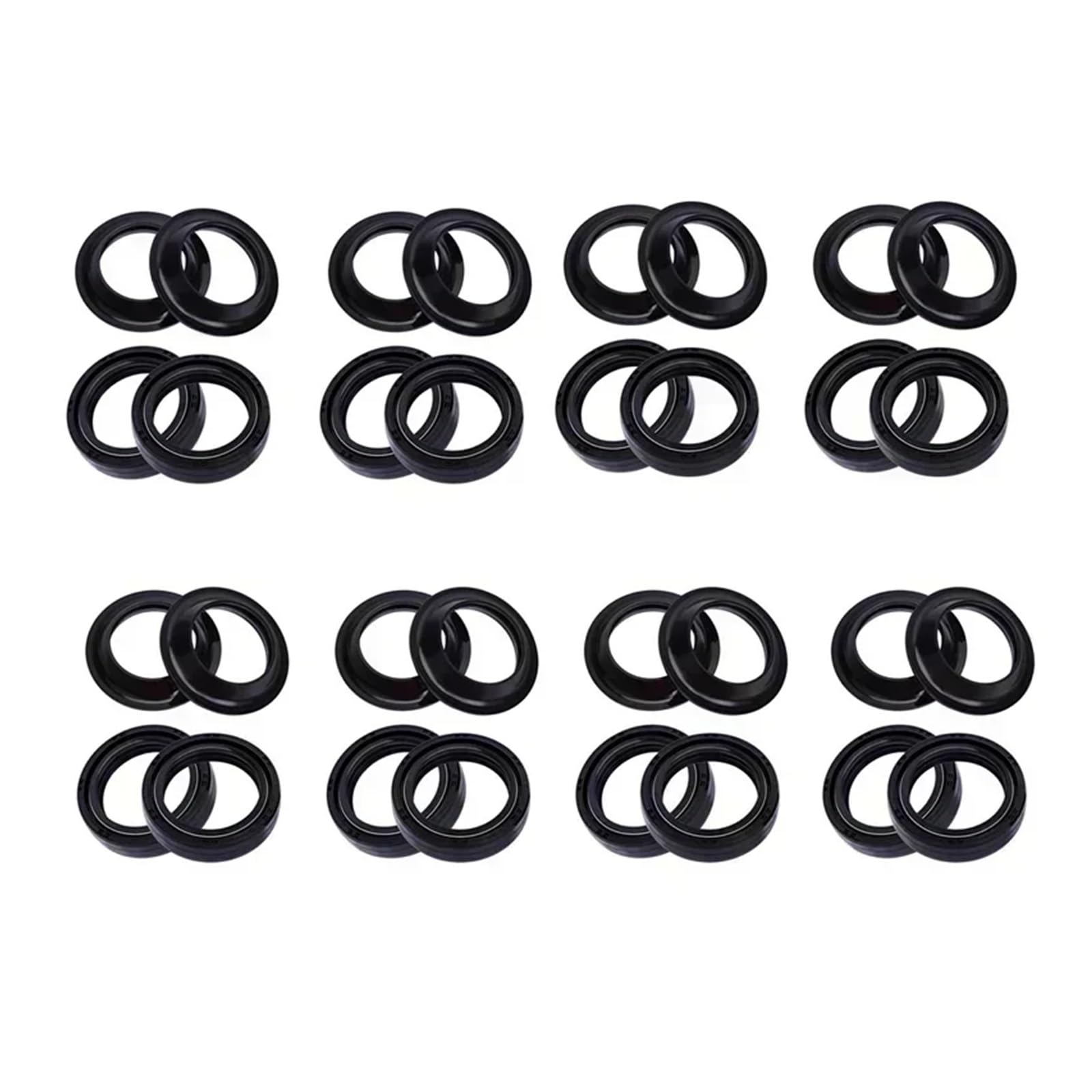 35x48x11 35 * 48 Motorrad Gabel Dämpfer Öl Dichtung 35 48 Staub Abdeckung for ZX550 ZX550A ZX 550 Z900 Z900Z Z 900(16pc seal 16pc cover) von QZTOYS