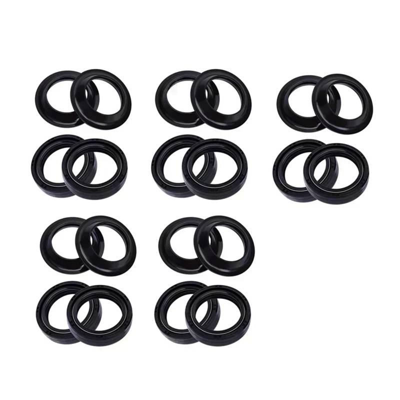 35x48x11 35 48 Front Fork Damper Oil Seal & Dust Cover For GS650G GS650GL GS650 GX GS 650 XN850 85D XN 850(10pc seal 10pc cover) von QZTOYS