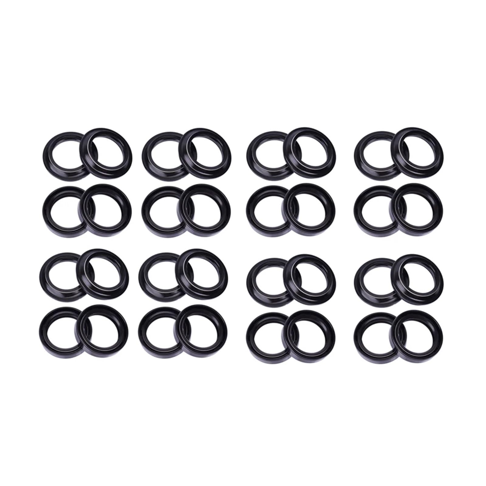 37x50x11 37 * 50 * 11 Motorcycle Front Shock Fork Damper Oil Seal 37 50 Dust Cover Lip For GL650 GL 650(16pc seal 16pc cover) von QZTOYS