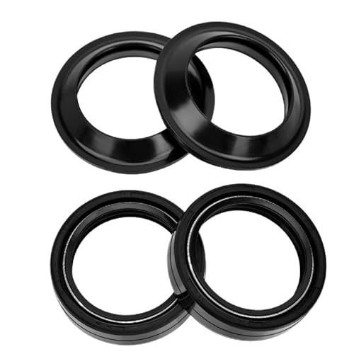 39 * 52 * 11mm Motorrad Vorderen Öl Dichtung for XL883 1200 Sportster 39mm 1450(2pcs oil 2pcs dust) von QZTOYS