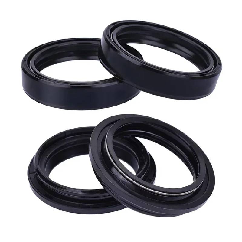 43x53x9.5/11.5 Motorcycle Accessories Shock Front Fork Oil Seal 43 53 Dust Seal For EXC400 MXC400 MXC For E.X/C 400 1190 RC8 RC8R(2pcs seal 2pcs cover) von QZTOYS