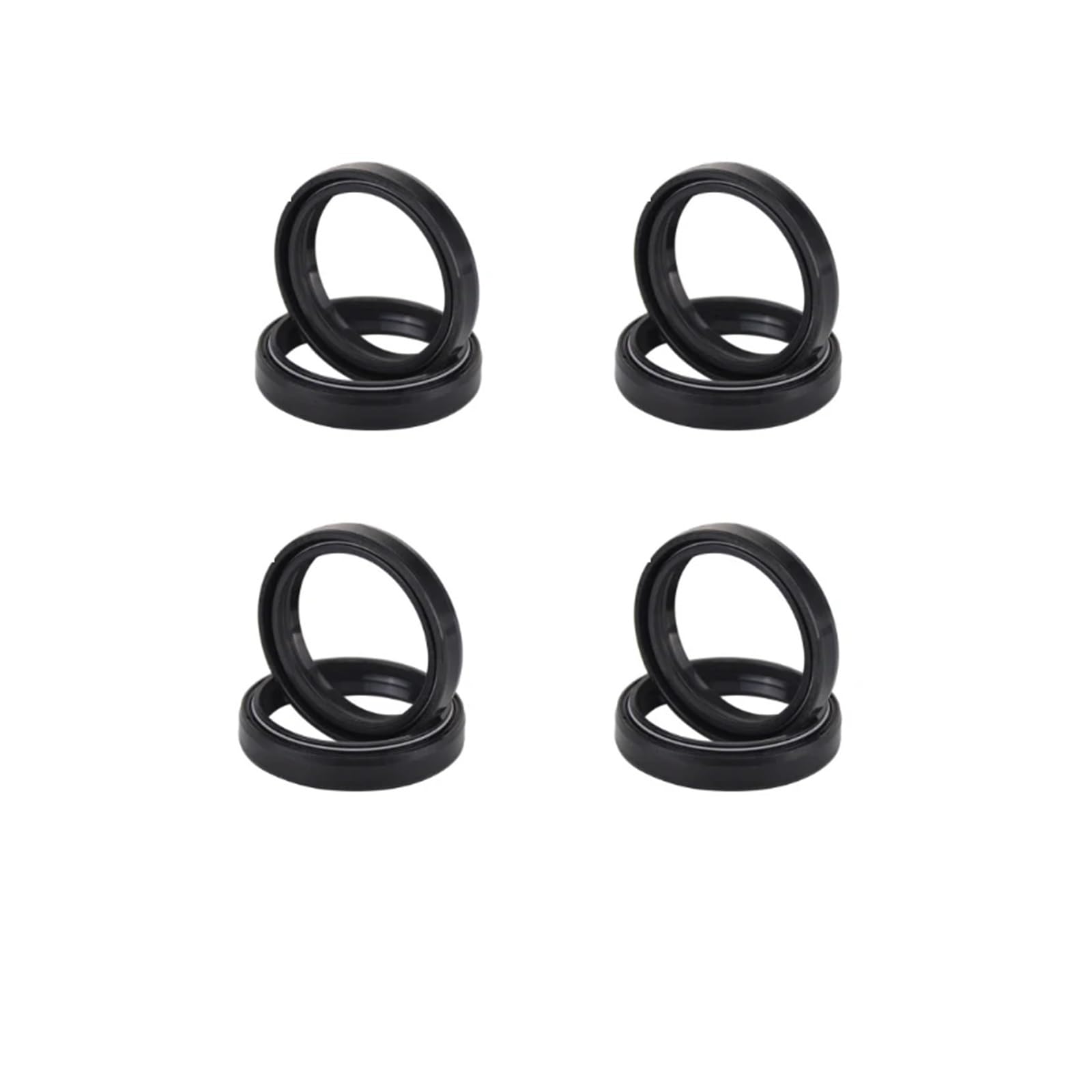 43x55x11 Front Fork Oil Seal Dust Cover for 1190 RS 2011-2012 XBRR 1340 2006(8pcs Oil seal) von QZTOYS