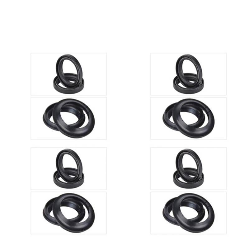 43x55x11 Front Fork Oil Seal Dust Cover for 1190 RS 2011-2012 XBRR 1340 2006(8pcs seal 8pcs cover) von QZTOYS