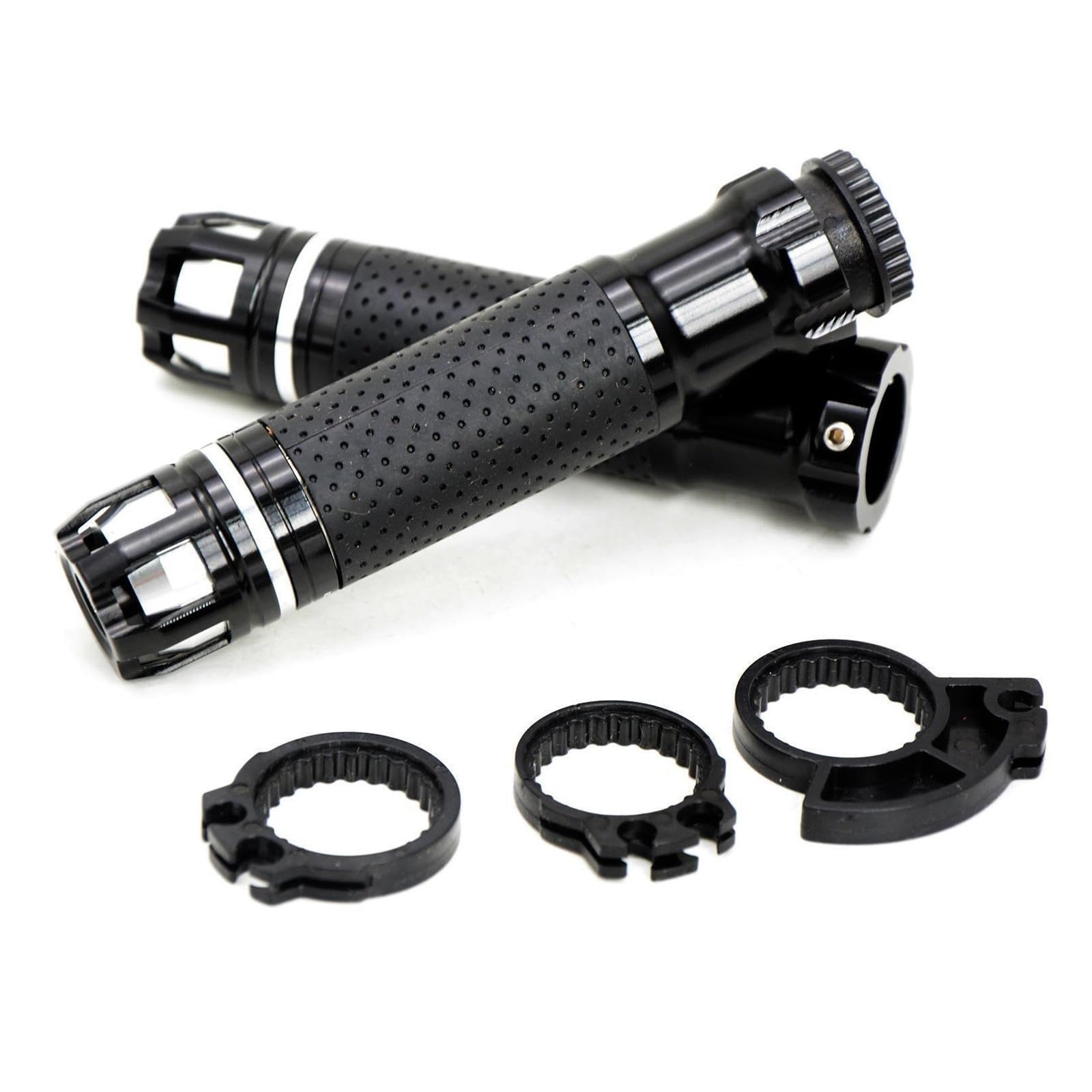 Handgriffe Lenker Universal 22mm Motorräder Griff Hand Grip Lenker Griffe Aluminium Für Kawasaki ER6F ER6N ER 6N 6F Ver&sys 1000 ZZR600 125 Bausätze von QZWSRIWL