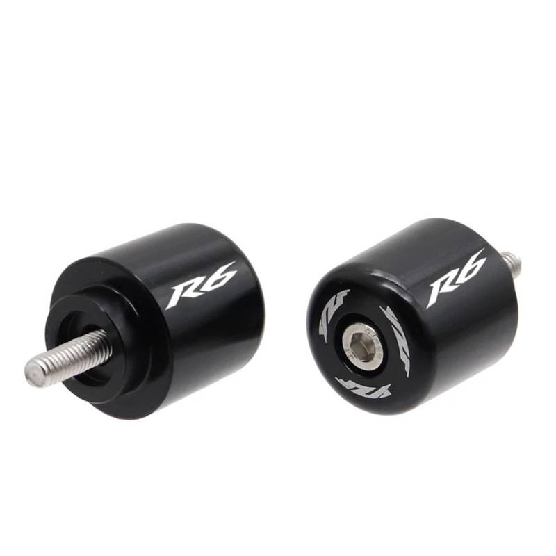 Lenkerendstopfen Motorrad Lenker Bar End Plugs Kappen Griff Gewicht Anti Vibration Silder Teile Für Yam&aha YZF R6 2006-2020 Griffe Zubehör von QZWSRIWL