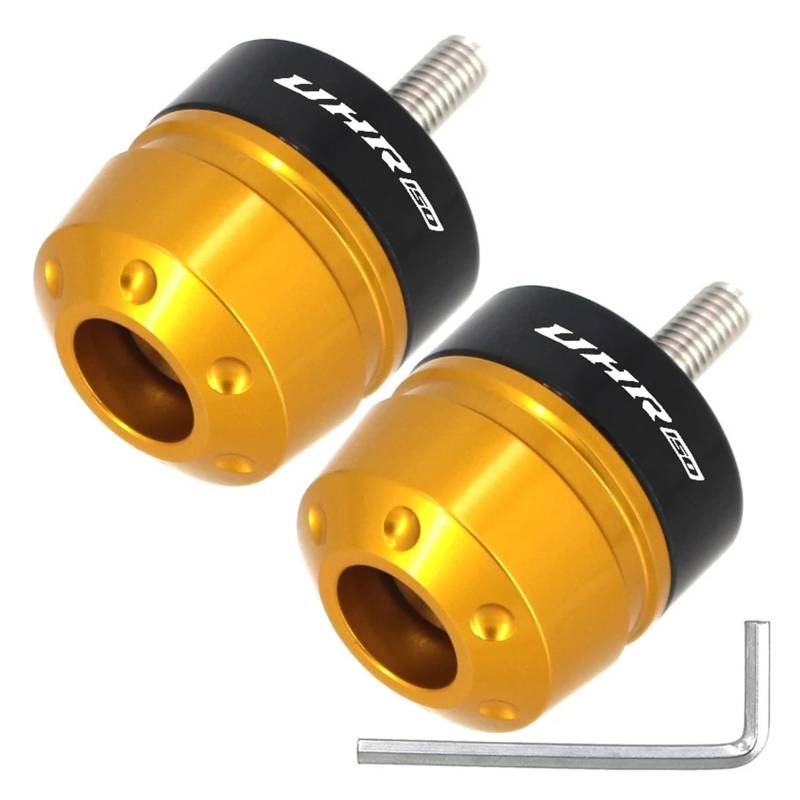 Lenkerendstopfen Motorrad Zubehör Griff Bar End Kappe Anti Vibration Slider Stecker Für HAOJUE UHR150 UHR125 Uhr 150 Uhr 125 von QZWSRIWL