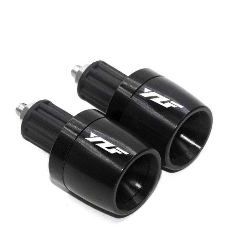 Lenkerendstopfen Motorradzubehör CNC-Aluminium-Lenkergriffe Bar End Plugs Passend Für YZF R3 R25 R6 R1 R125 R250 R6s 7/8" 22mm von QZWSRIWL