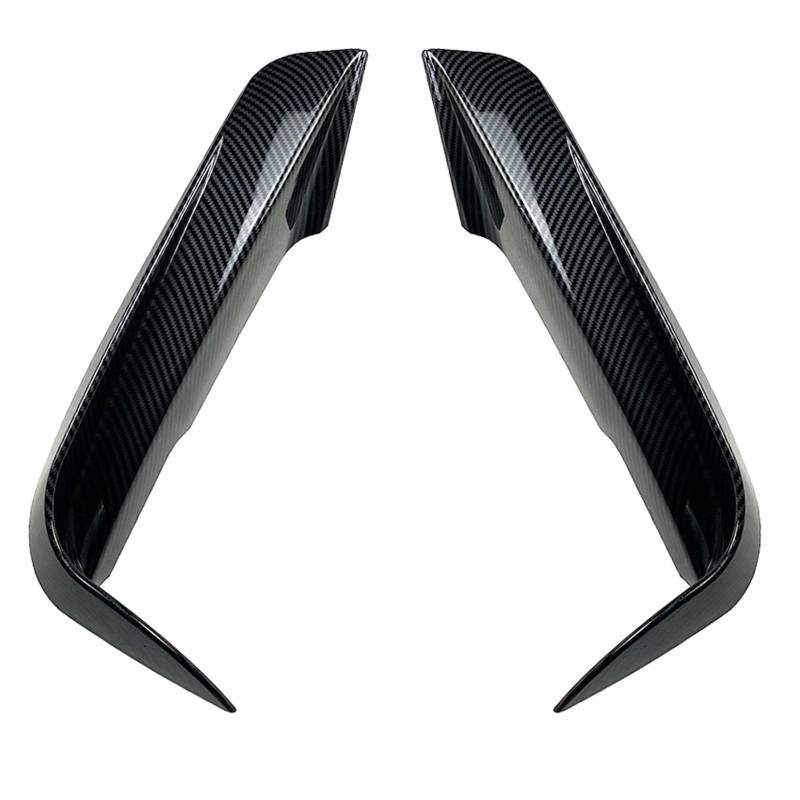 Qaonsciug Auto Frontschürze Spoiler Seite Air Vent Dekoration Abdeckung Nebel Licht Trim Zubehör Kompatibel Für F30 F31 M Pack 2013-2019 von Qaonsciug