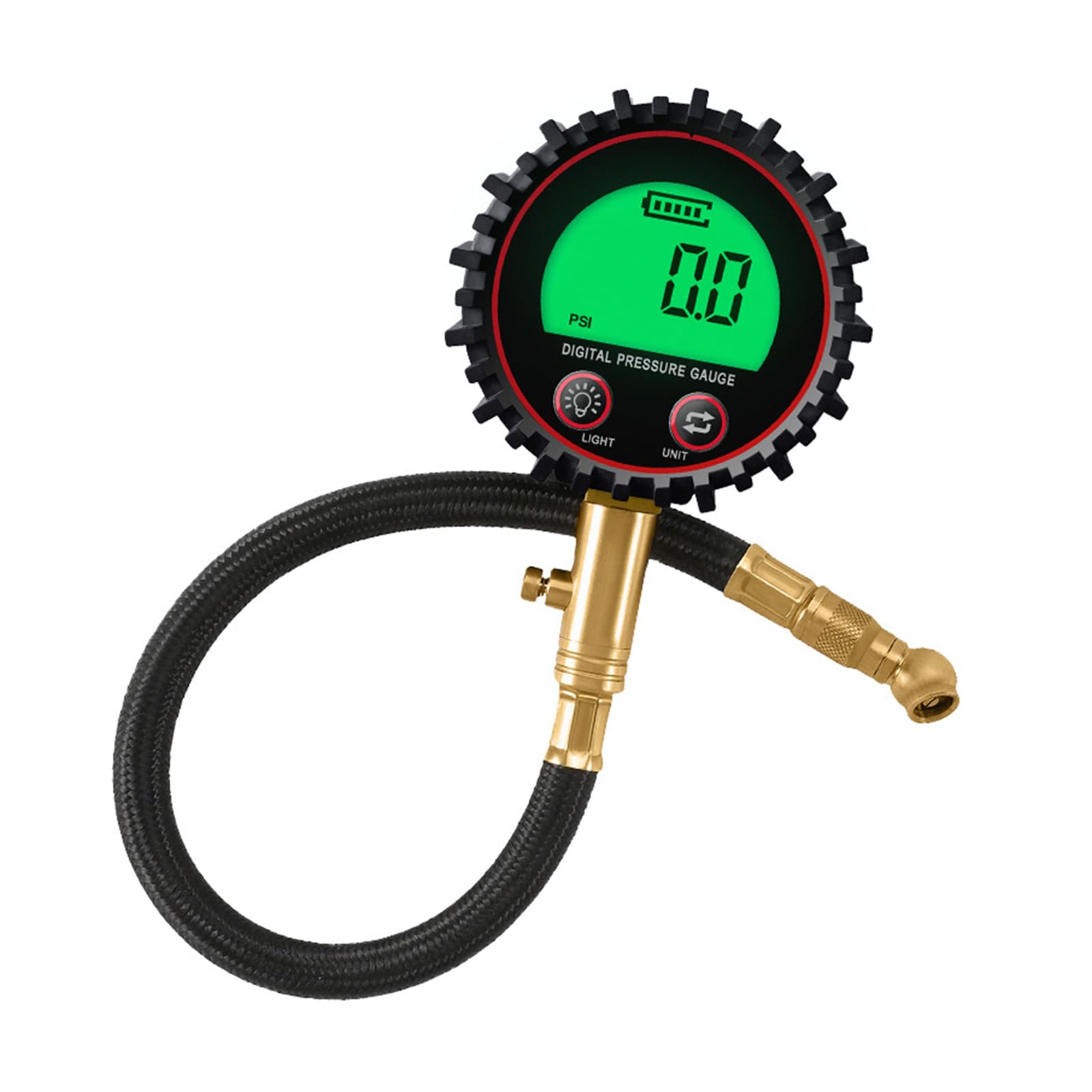 Qaonsciug Auto Reifen Reifen Luft Manometer Meter Werkzeug Metall Manometer Barometers Tester Meter Für LKW Motorräder Bike Überwachung von Qaonsciug