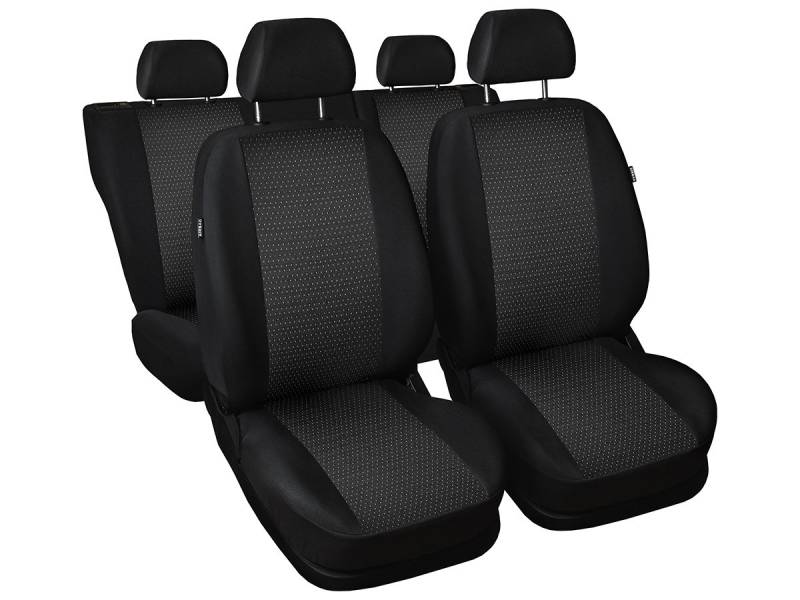 Qashqai Sitzbezüge nach Maß Autoplanen perfekte Passform Schonbezüge Sitzschoner Velour + Strickpolster ®Auto-schmuck (Qashqai pr-1) von Qashqai