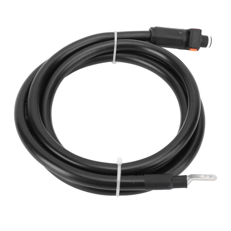 4AWG Drahtmessgeräte Batteriekabel mit Klemme, Extra Weiches Silikon -Netzkabel für Autoboot -Traktor Gerade Stecker und SC25 8 Klemme für Autos Motorräder Boote Traktoren (1,5 m von Qcwwy