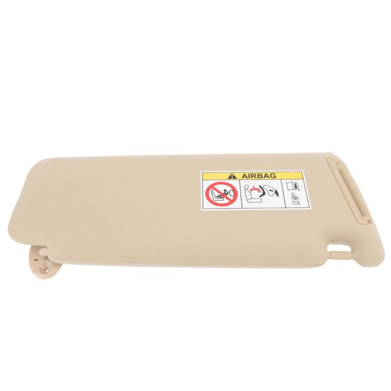 Hochstärke Beige Fit für Sun Visor für Land Cruiser Prado 2010-2023 J150, Einfache Installation für Sonnenblendung, Autosonnenschatten Essentiell (Links) von Qcwwy