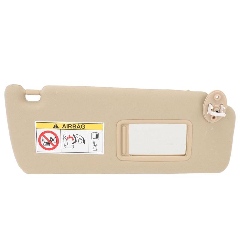 Hochstärke Beige Fit für Sun Visor für Land Cruiser Prado 2010-2023 J150, Einfache Installation für Sonnenblendung, Autosonnenschatten Essentiell (Rechts) von Qcwwy