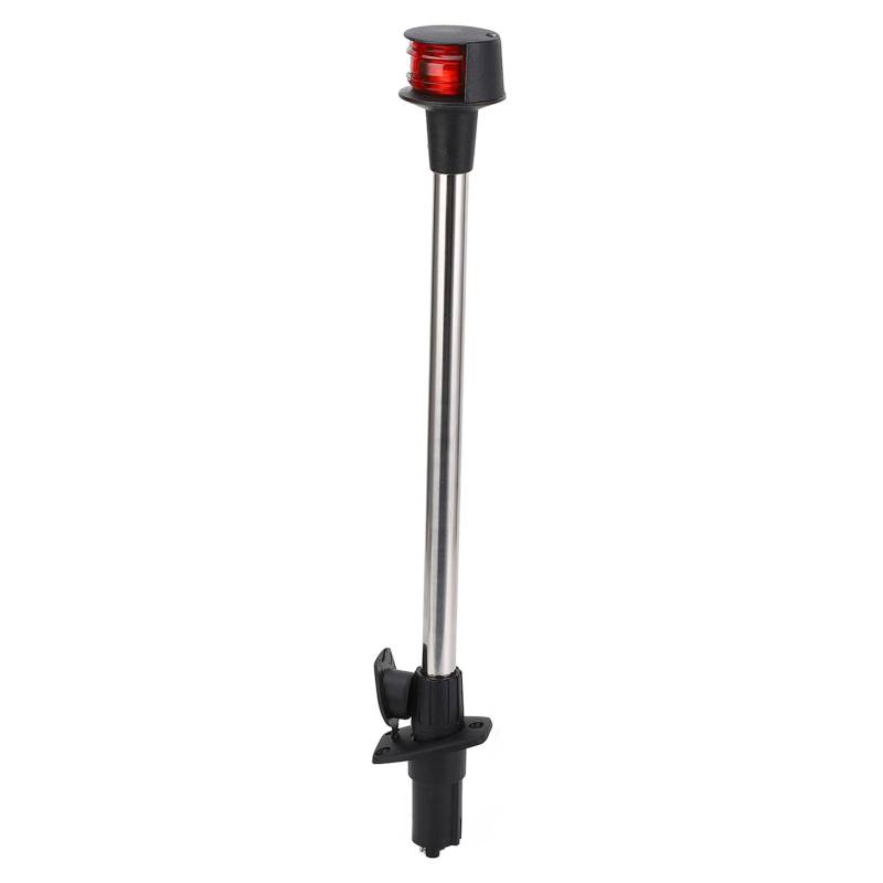 Qcwwy Energieeffiziente LED-Bugnavigation Licht für Schiffsboote und Yachten IP65 Wasserfest 12-24 V Rotes Grün Bi Farbe 18 Zoll von Qcwwy