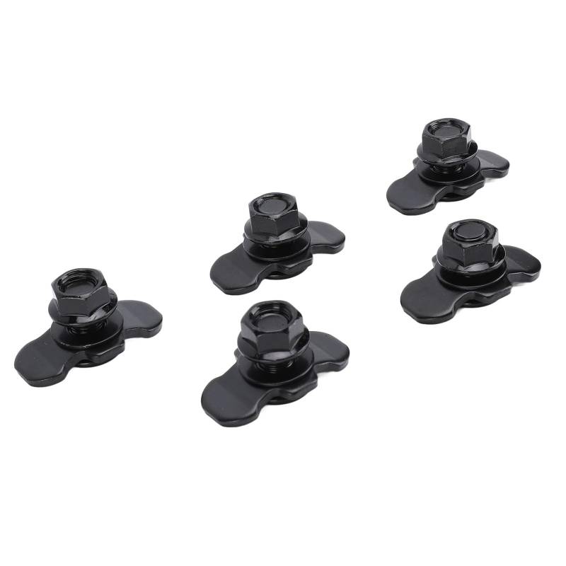 Qcwwy Langlebiger L Fit für die Spur Doppel -Lug -Gewinde -Studentkit Außergewöhnliche Kraft für Pickup -RV (5pcs). (Black) von Qcwwy