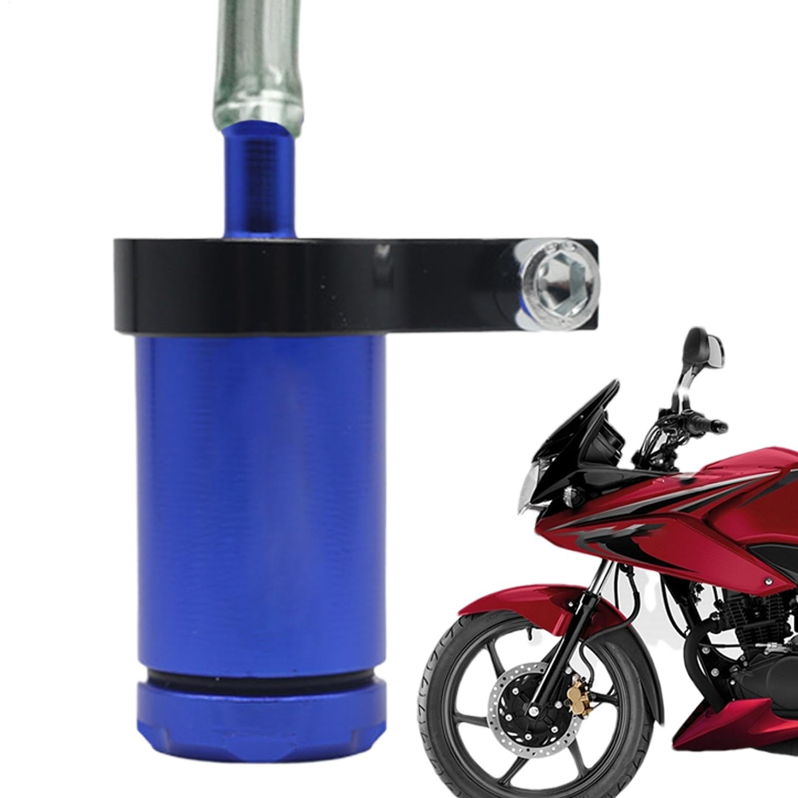 Qfdiwr Motorradfilteröl, Motorradölfilter | Aluminiumlegierung Ölbecher - Aluminiumlegierzylindermotorteile für die Rollerpumpe Hervorragende Hydraulikbremse von Qfdiwr