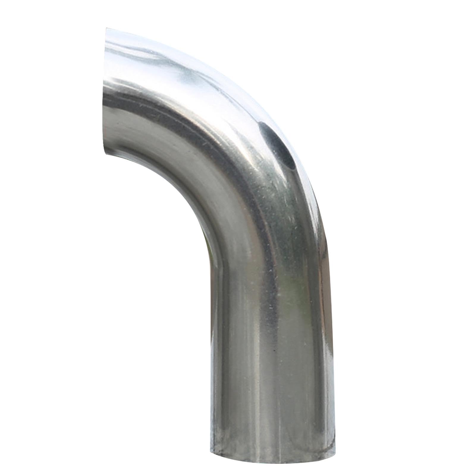 Qhvynpo Exhaust Elbow Pipe, Welding Elbow Pipe Fittings, 90 Degree Bend Exhaust Pipe, Tube Exhaust Elbow Pipe, Air Water Home Brew Pipe Fitting, Car Modified Exhaust Elbow Pipe von Qhvynpo