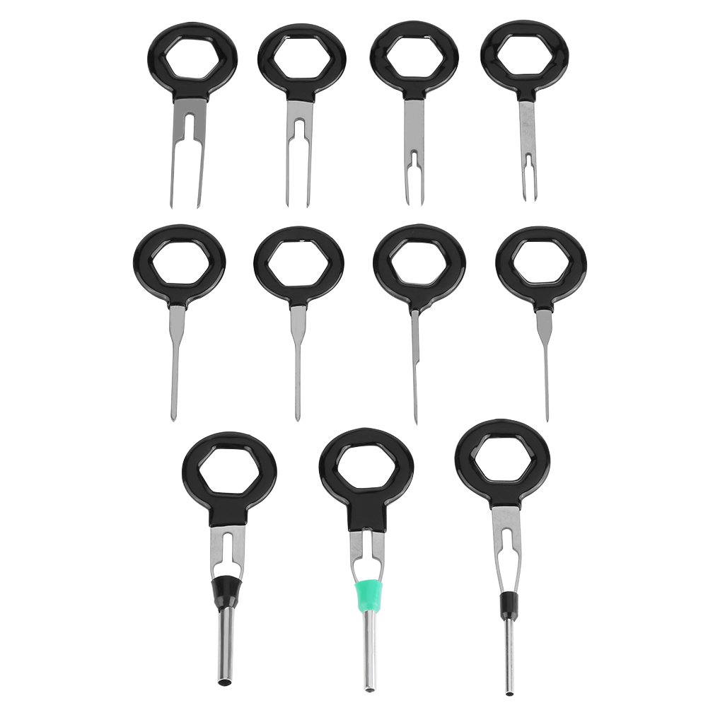 1Wire Terminal Entfernungswerkzeuge, Qiilu Auto Kabelbaum Stecker Klemmextraktion Pick Steckverbinder Crimp Pin Back Nadel Remove Tool Set von Qiilu