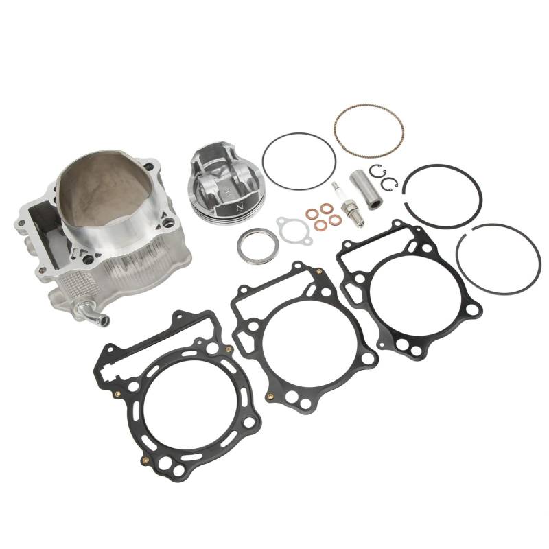 94 Mm Zylinderkopf-Kolbendichtungssatz, Motorrad-Motor-Umbausatz, Ersatz für Suzuki LTZ 400 Modelle 2003 2014, Umbausatz, Aluminium-Zylinderkolben-Dichtungssatz, Zylinderkopf von Qiilu