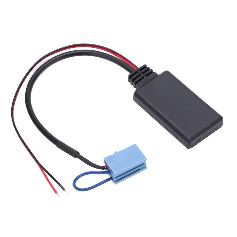 Auto Bluetooth Modul ABS Auto Bluetooth AUX in Modul 8Pin MINI ISO Wireless Ersatz für Smart Fortwo 450 Radio Bluetooth Audio Adapter von Qiilu