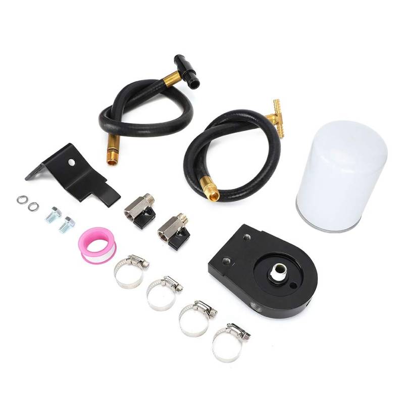 Cool Filtration System Filterkit, Qiilu Coolant Filter Kit, Coolant Filtration System Filter Kit Fit für F250 6.4L Powerstroke von Qiilu