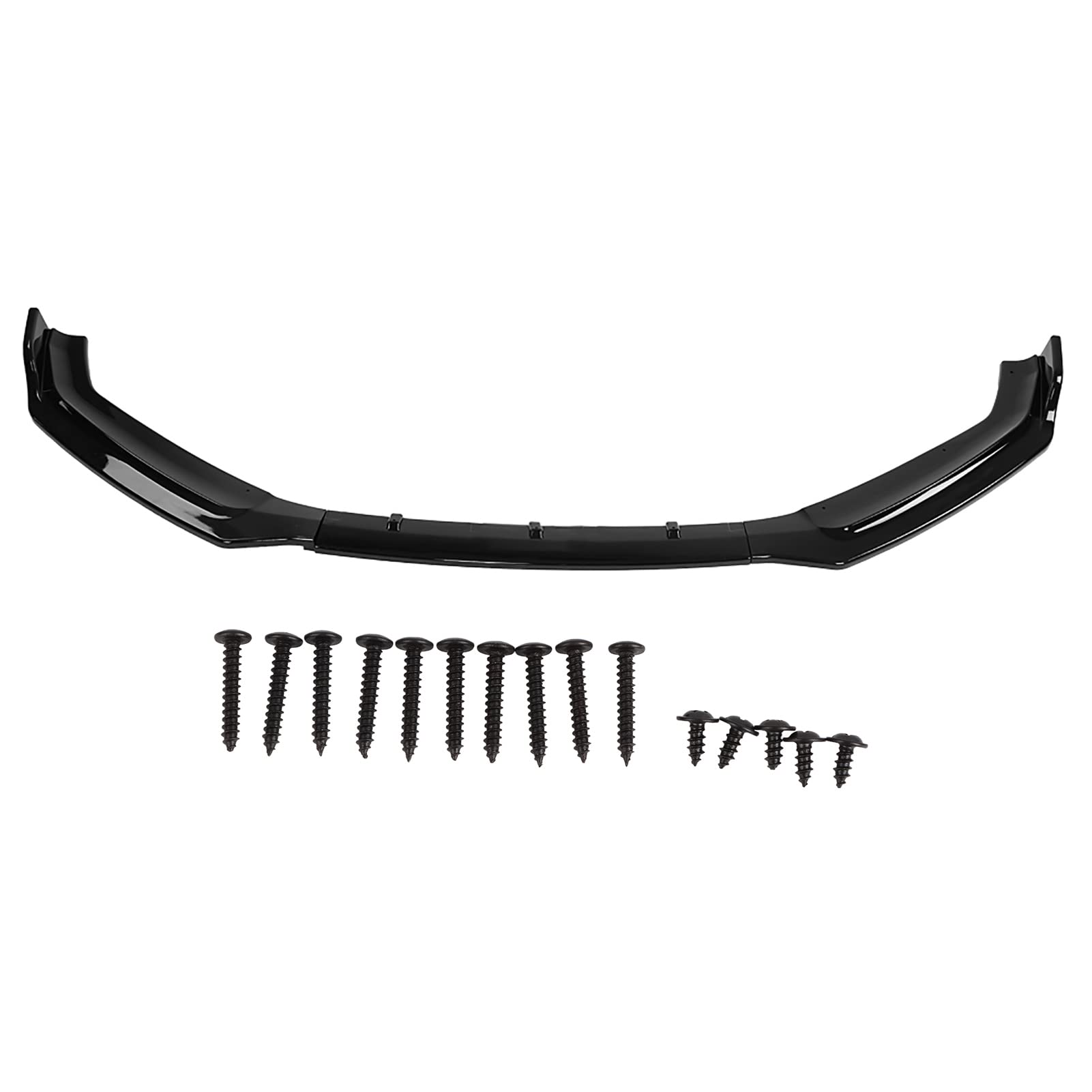 Frontspoiler Stoßfänger Lippe Auto Frontstoßstange Canard Lip Splitter Motorrad Karosserie Anbauteile Lippenabdeckung Dekor Schaufeln Dekoration Refit Spoiler Shovels für A5 S-Line B9 17-18 von Qiilu