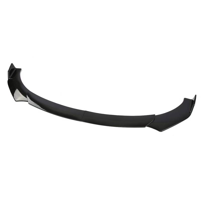 Frontstoßstange Lippe, Qiilu Frontspoiler, 4 Stück Auto Frontstoßstange Lip Splitter Karosserie Schaufeln Schutz Universal Auto Modified Zubehör von Qiilu