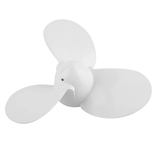 Qiilu Außenbordmotor Propeller, 7 1/4 5-A 3 Blätter Aluminium Propeller Boot Außenbordmotor für Hangkai boot propeller von Qiilu