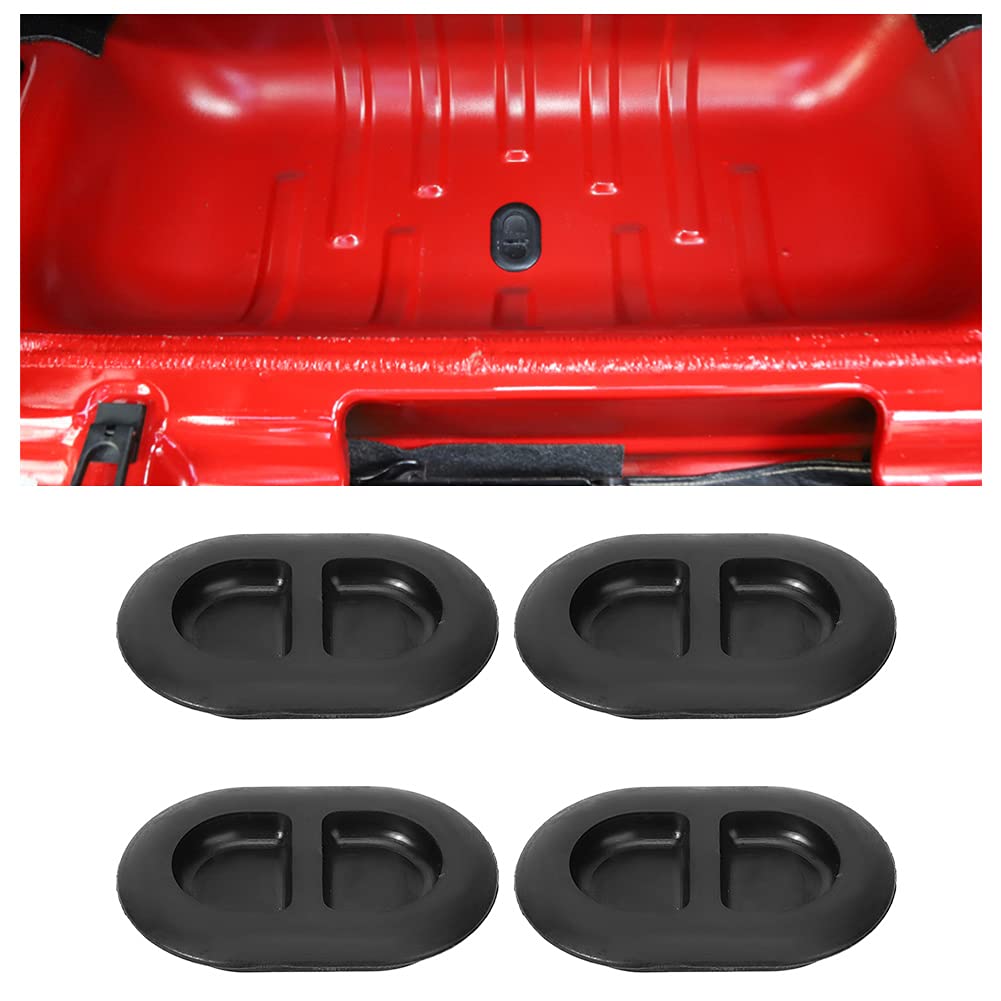 Qiilu Auto Chassis Stecker, Autochassis Wasserdichte Gummistopfen Zubehör Passend für Jeep Wrangler JK 2007-2017 von Qiilu