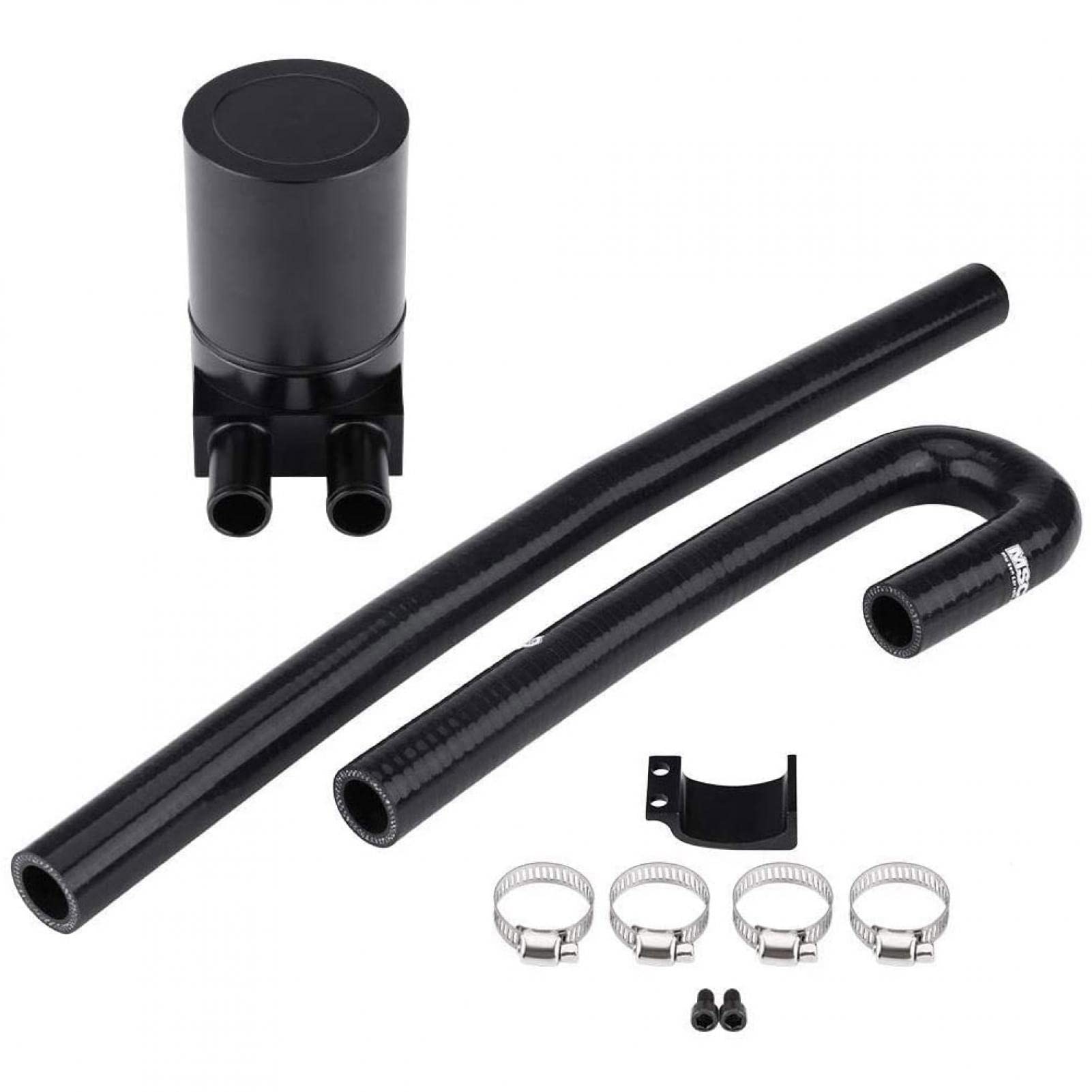 Qiilu Öltank Catch Can Renifier Tank Kit für N54 335i 135i E90 E92 E82 2006-2010 L5r432 von Qiilu