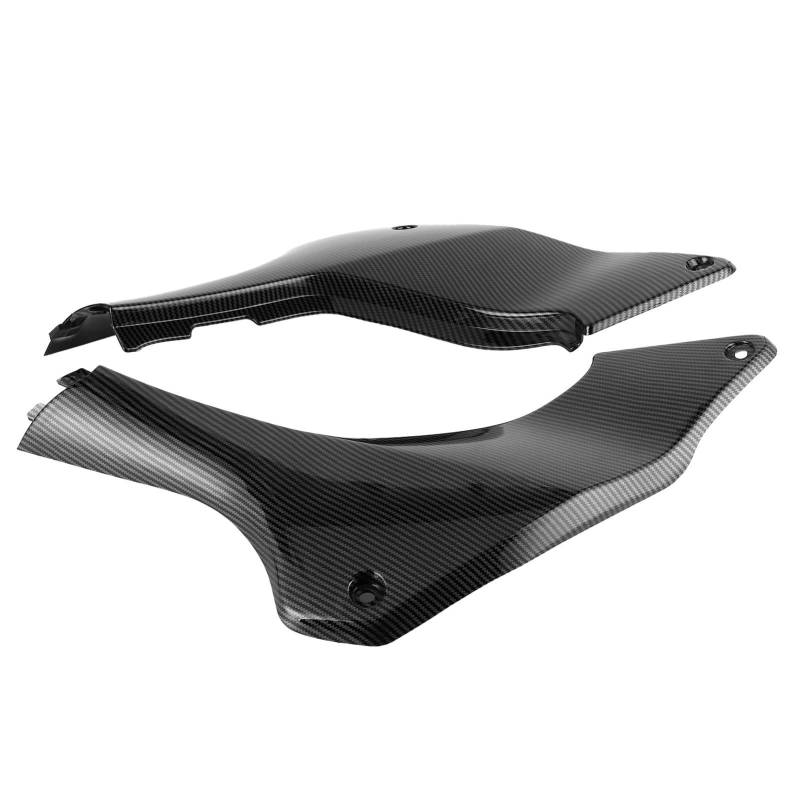 Qiilu Paar Carbon-Faser-Stil Motorrad-Sitz-Seitenabdeckungen Fit für für Hornet 250/600/1998/1999/2000 C3a966 von Qiilu