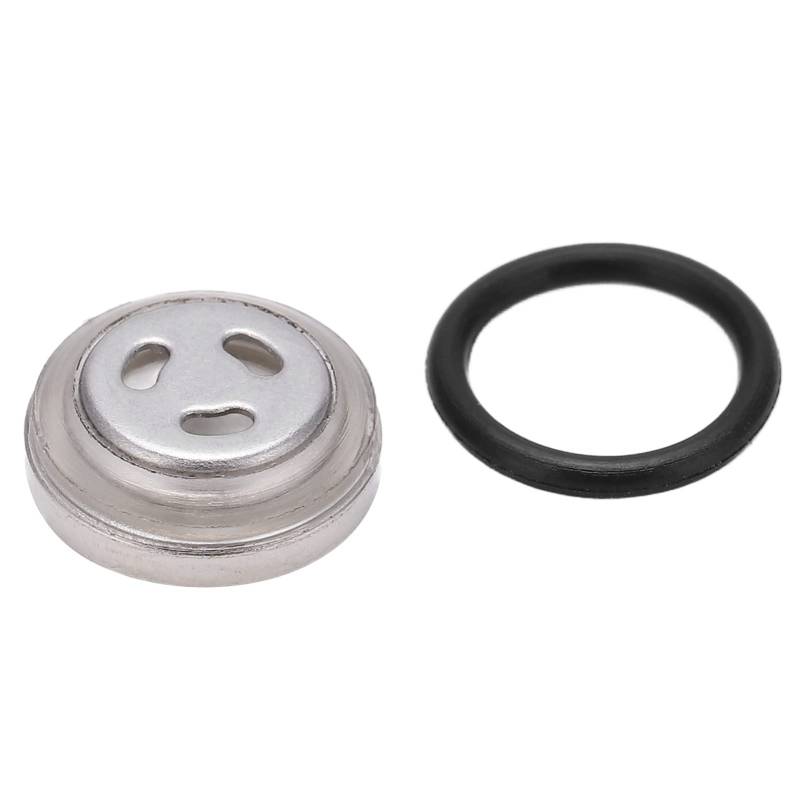 Qiilu Schauglas-Dichtungs-Reparatursatz, 2er-Set Hauptbremszylinder-Schauglas mit O-Ring Vorne Hinten Universeller Ersatz für Suzuki(12mm) von Qiilu