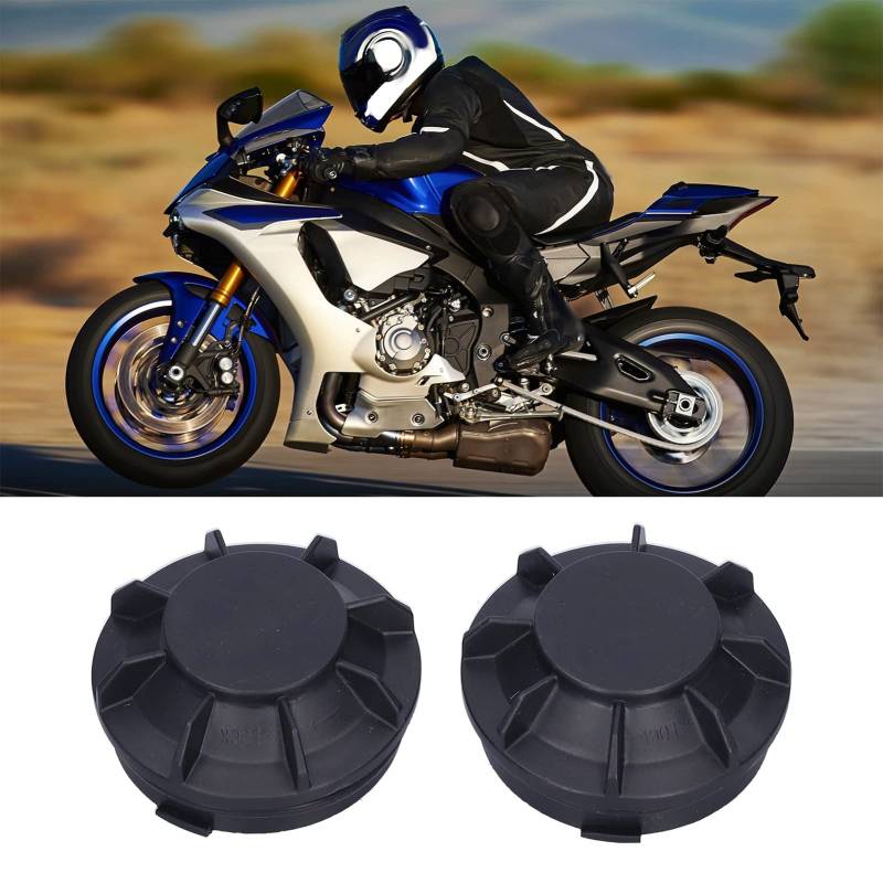 Qiilu Scheinwerfer-Heckabdeckung, Tail Shade Rücklichtabdeckungen, Paar Motorrad Scheinwerfer Heckabdeckung Heckmanschetten für YZF R1/YZF R6/CBR600F/CBR600RR/CBR900RR von Qiilu