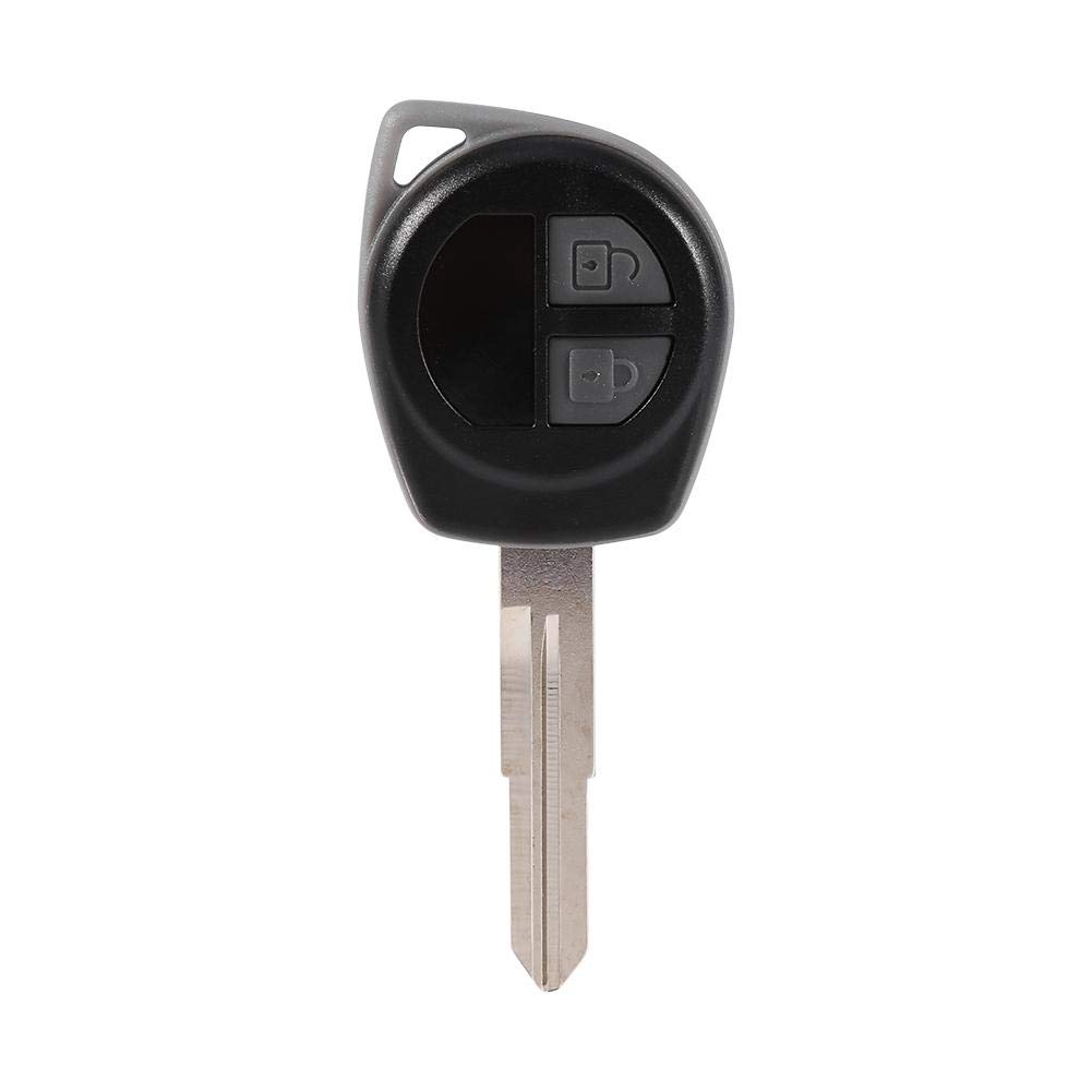 Schlüsselschalenetui, 2 Tasten Remote Key Shell Case Fob Passend Vitara für Swift Ignis SX4 Liana Alto von Qiilu