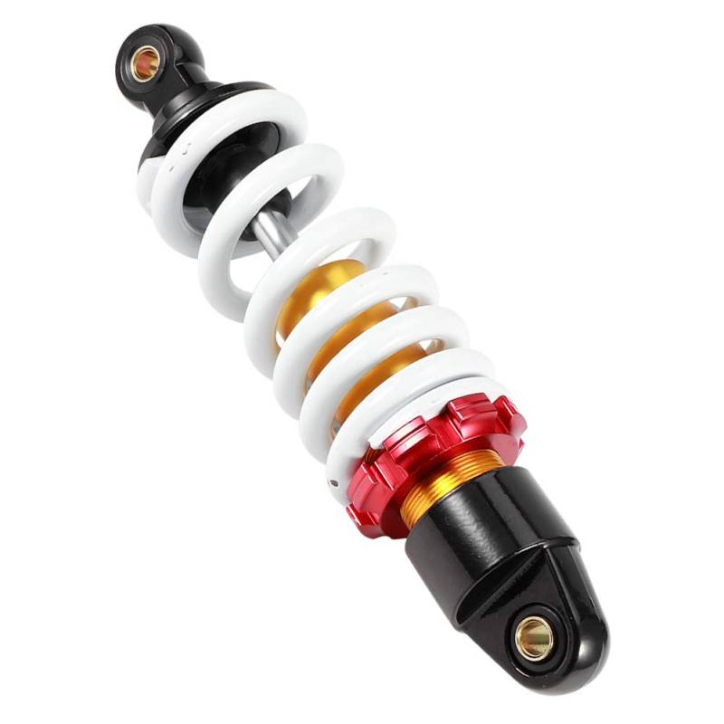 Stoßdämpfer, 260mm Hinterer Motorrad Fahrwerk Federbein Stoßdämpfer Hinterachse Dämpfer Suspension Strut Shock Absorber Stoßdämpfer-Federungsdämpfer für 70-150CC DIRT PIT PRO BIKE TRAIL von Qiilu